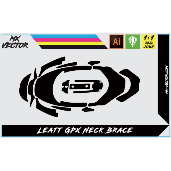 Apresentação de Produto - Adesivos All Sign para Leatt-Brace - MotoX