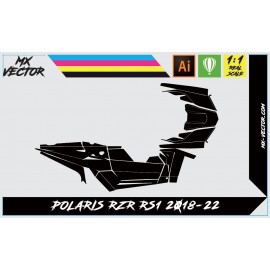 Polaris RZR RS1 2018-22 Design Vector Template