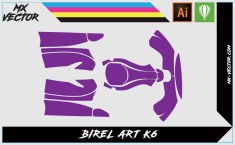 Gabarit Vectoriel Karting Birel Art K6 | MX-Vector