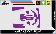 Gabarit Graphique Kart KG Evo Stilo | MX-Vector